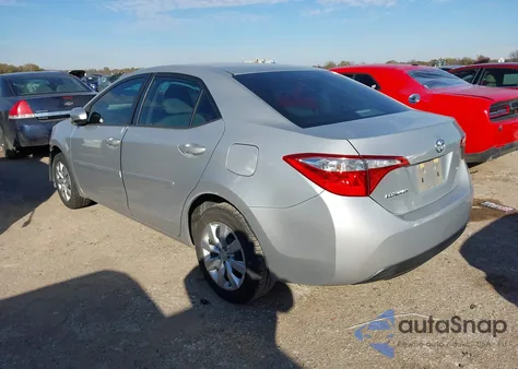 2016 Toyota Corolla Le z USA, uszkodzony, nr VIN 5YFBURHE3GP522266